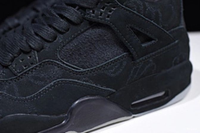 Rep TBK Air Jordan 930155 black 001 4 Nike retro kaws 0709